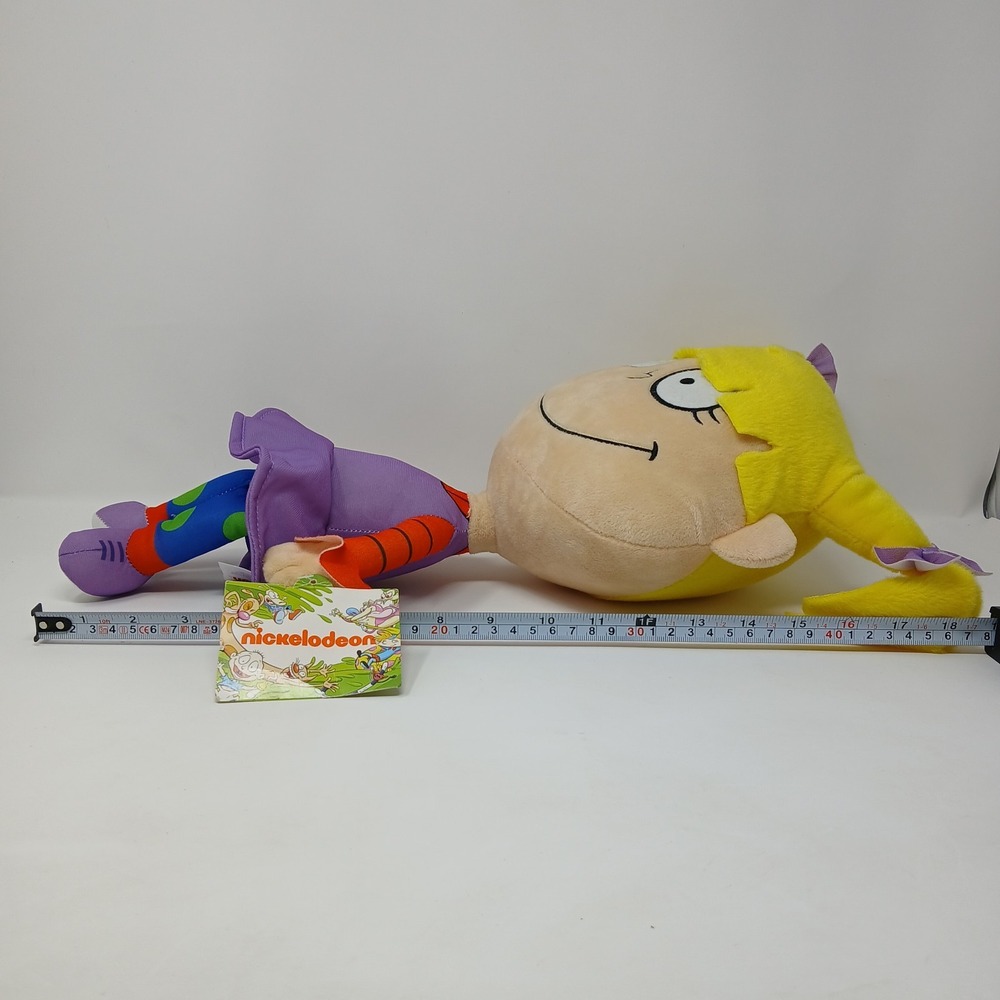 Rugrats Nickelodeon Angelica Pickles Plush Large 17" Soft Toy With Tags - Picture 4 of 12